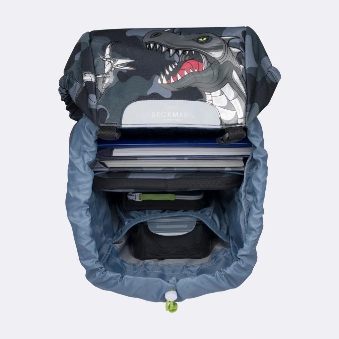 Beckmann Skolesekk Classic 22L, Camo Rex