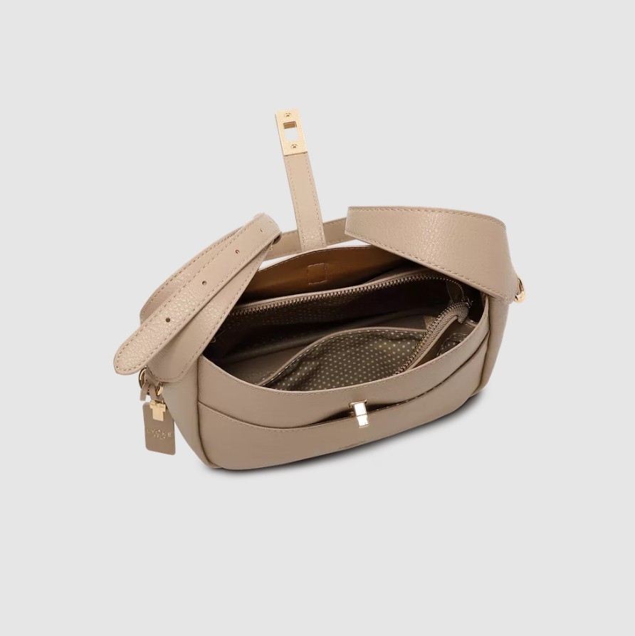 Lycke Shoulder Bag Kragerø, Beige