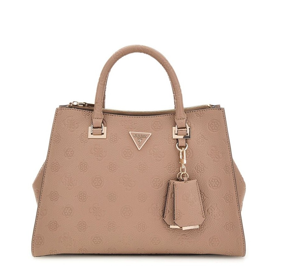 Guess Cresidia Society Satchel, Dark Taupe