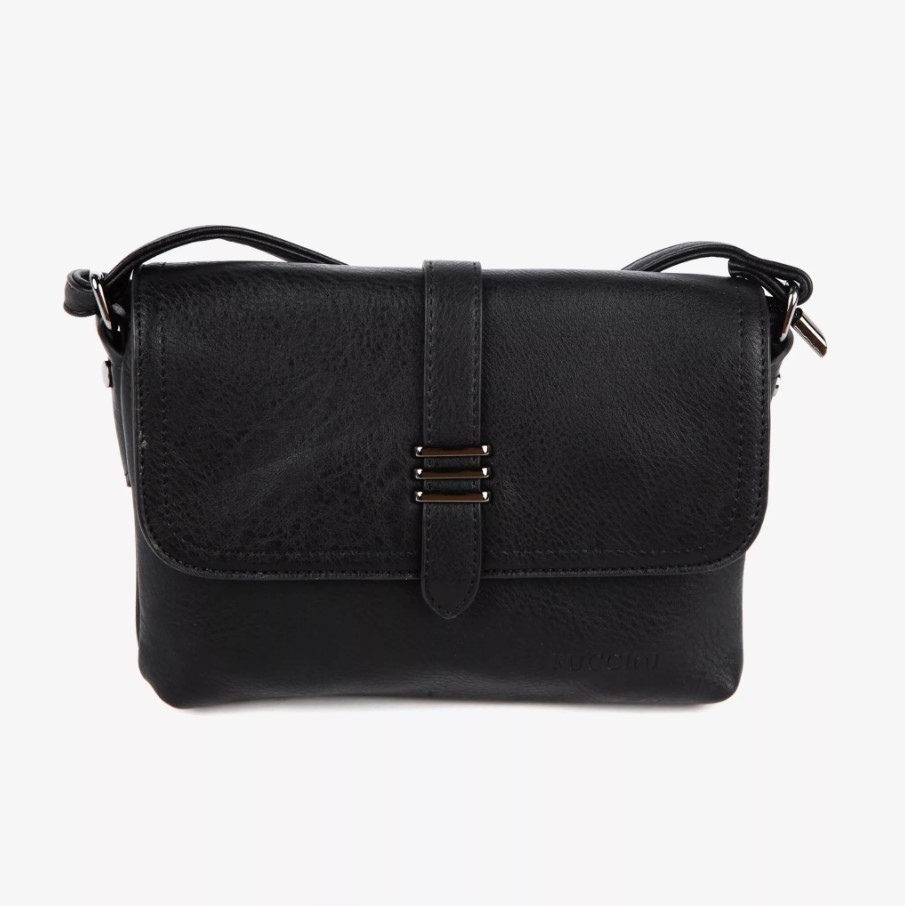 Puccini Donna Flapbag, Svart