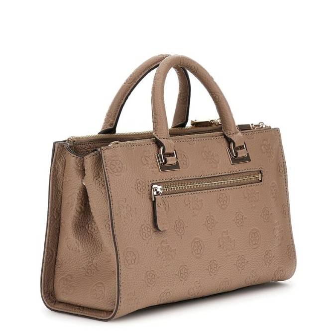 Guess Cresidia Status Satchel, Dark Taupe