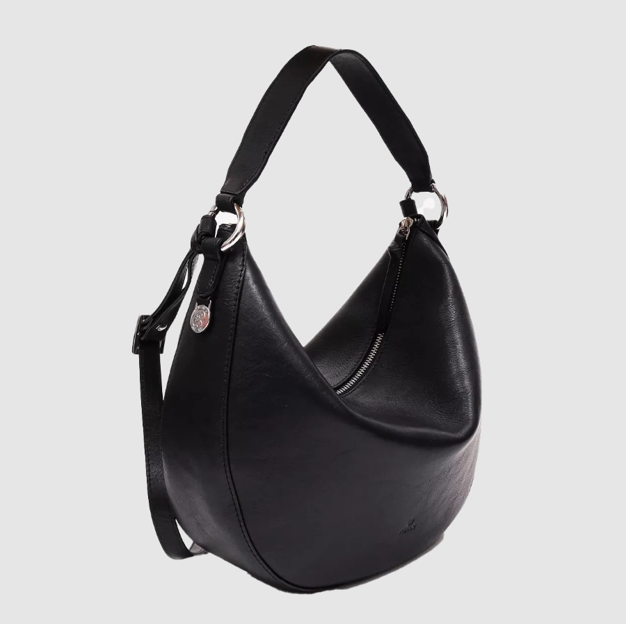 Adax Portofino Shoulder Bag Lotte, Black