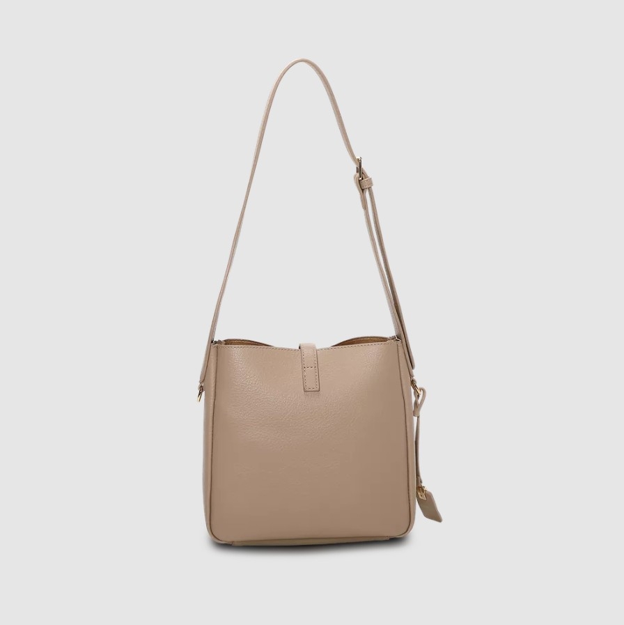 Lycke Shoulder Bag Kragerø, Beige