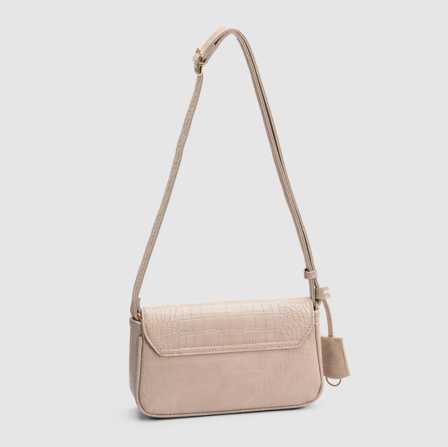 Lycke Flap Bag Skjeberg, Beige