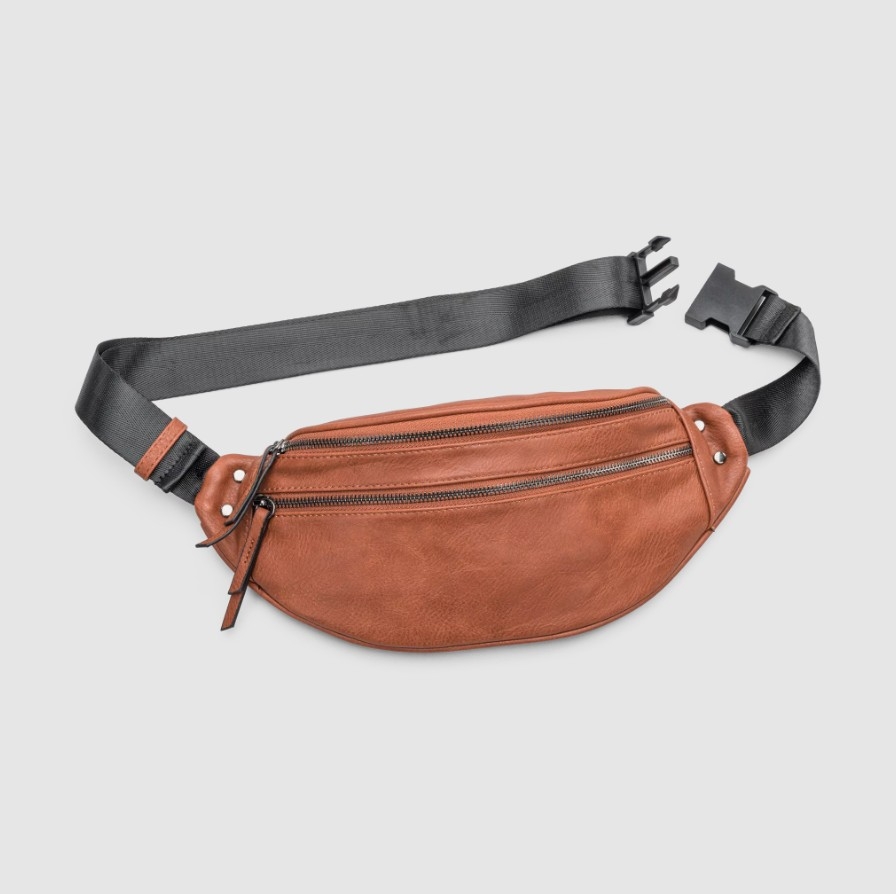 Puccini Waist Bag Donna, Cognac