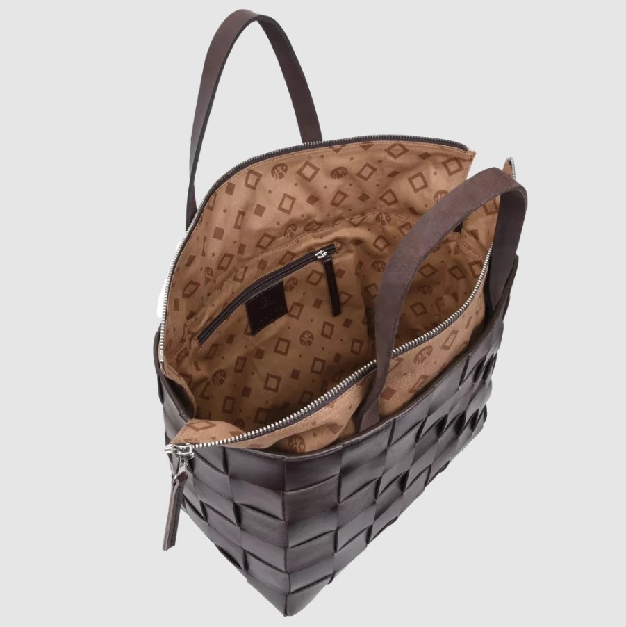  Adax Limona shopper Meike, Dark Brown