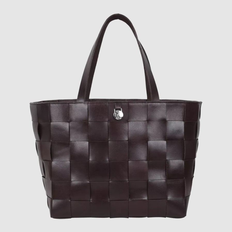  Adax Limona shopper Meike, Dark Brown