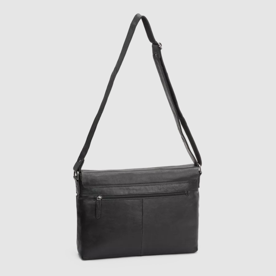 House of Sajaco Flap Bag, Svart