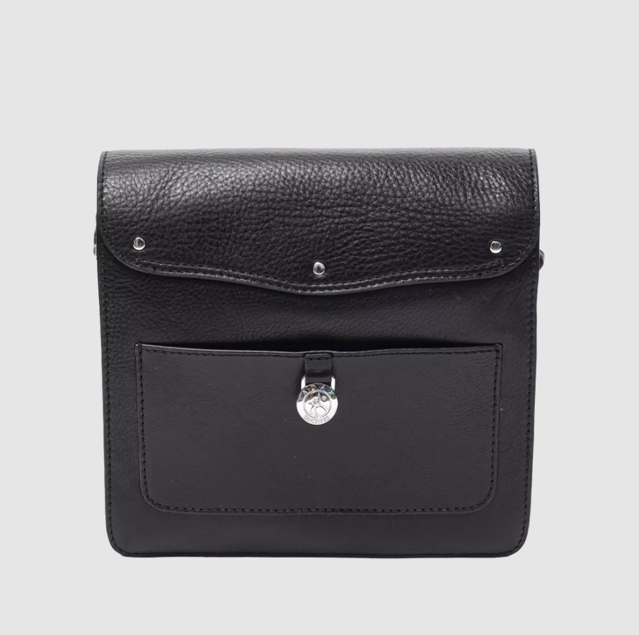 Adax Portofino Shoulder Bag Jacklyn, Black