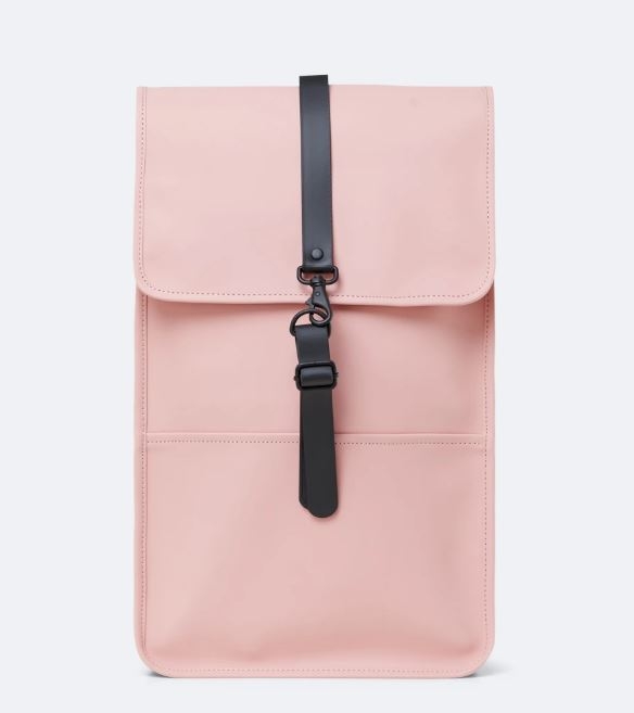 Rains Backpack, Coral (front)