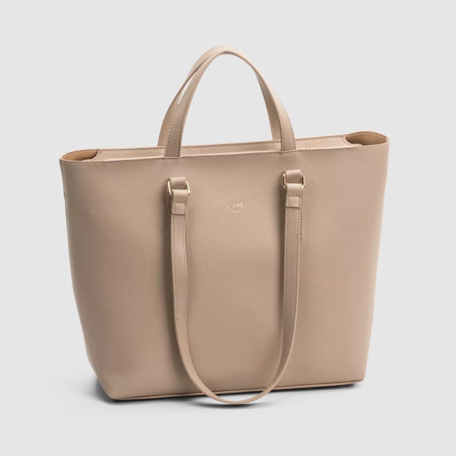 Lycke Tote Bag Kragerø, Beige