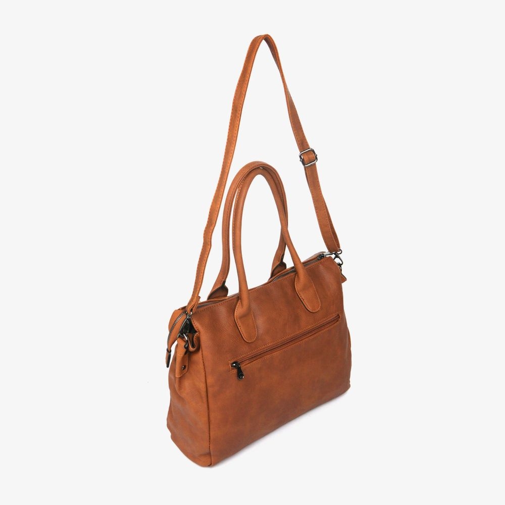 Puccini Computer Bag, Cognac