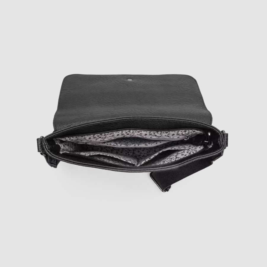 Lycke Flap Bag Elin, Svart