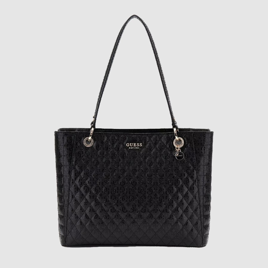 Guess Yarmilla Noel Tote Bag, Black