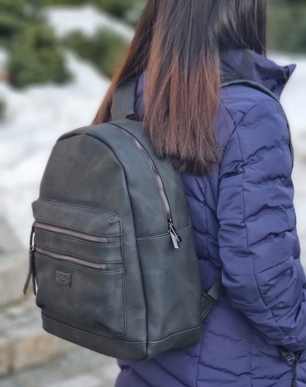 Lycke Backpack Kim , Svart