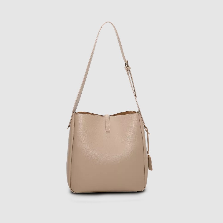 Lycke Shoulder Bag Kragerø, Beige