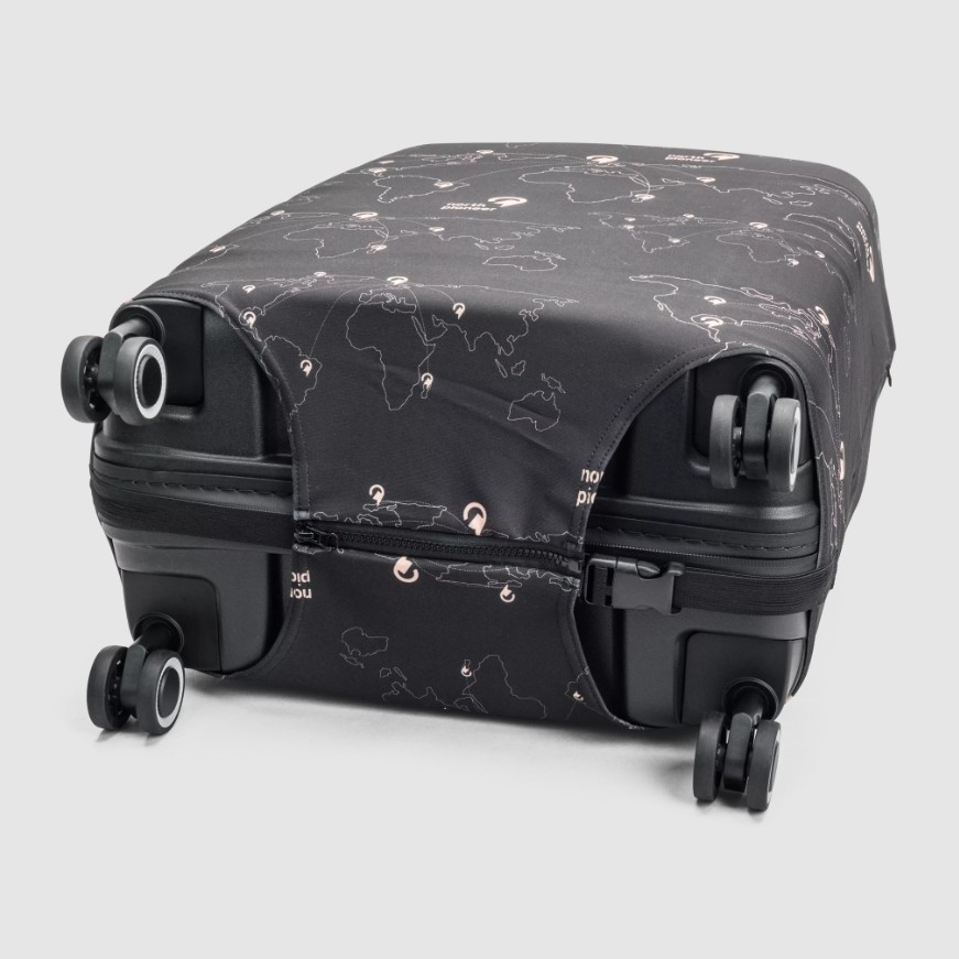 North Pioneer Suitcasecover Large, Black