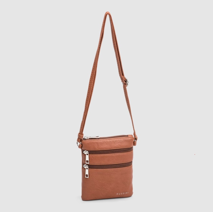 Puccini Phonebag Diana, Cognac