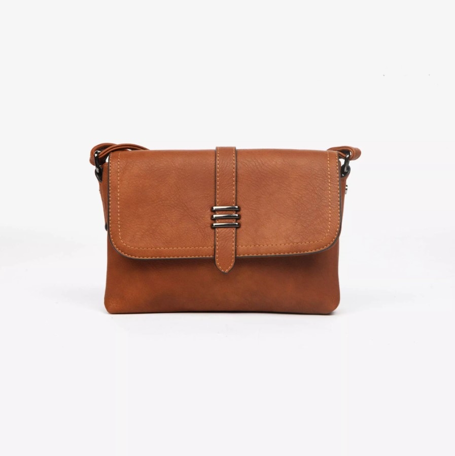 Puccini Donna Flapbag, Cognac