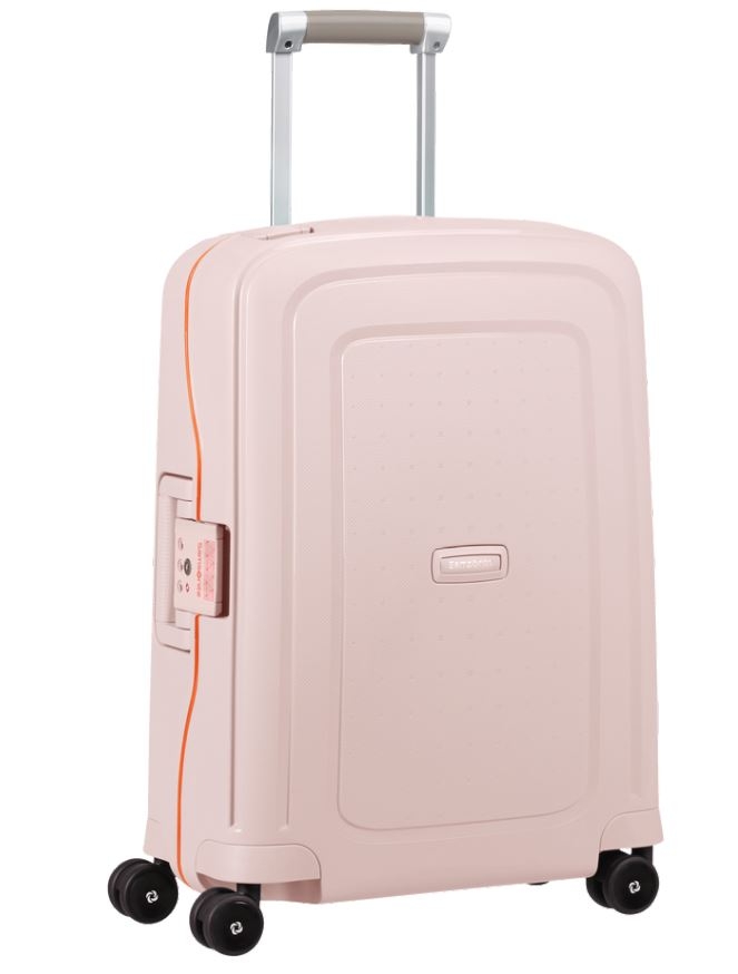 Samsonite S´Cure Kabinkoffert størrelse 55 cm, Soft Rose