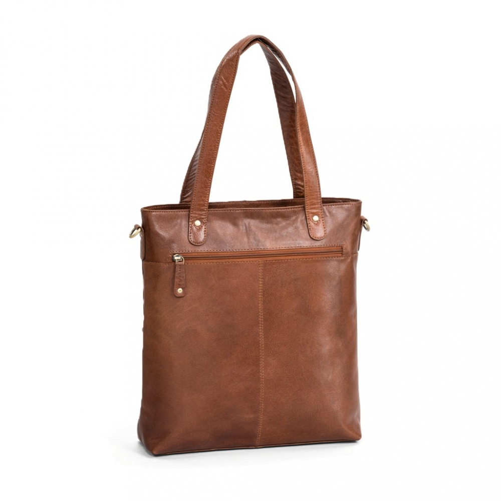 House Tote Bag, Cognac