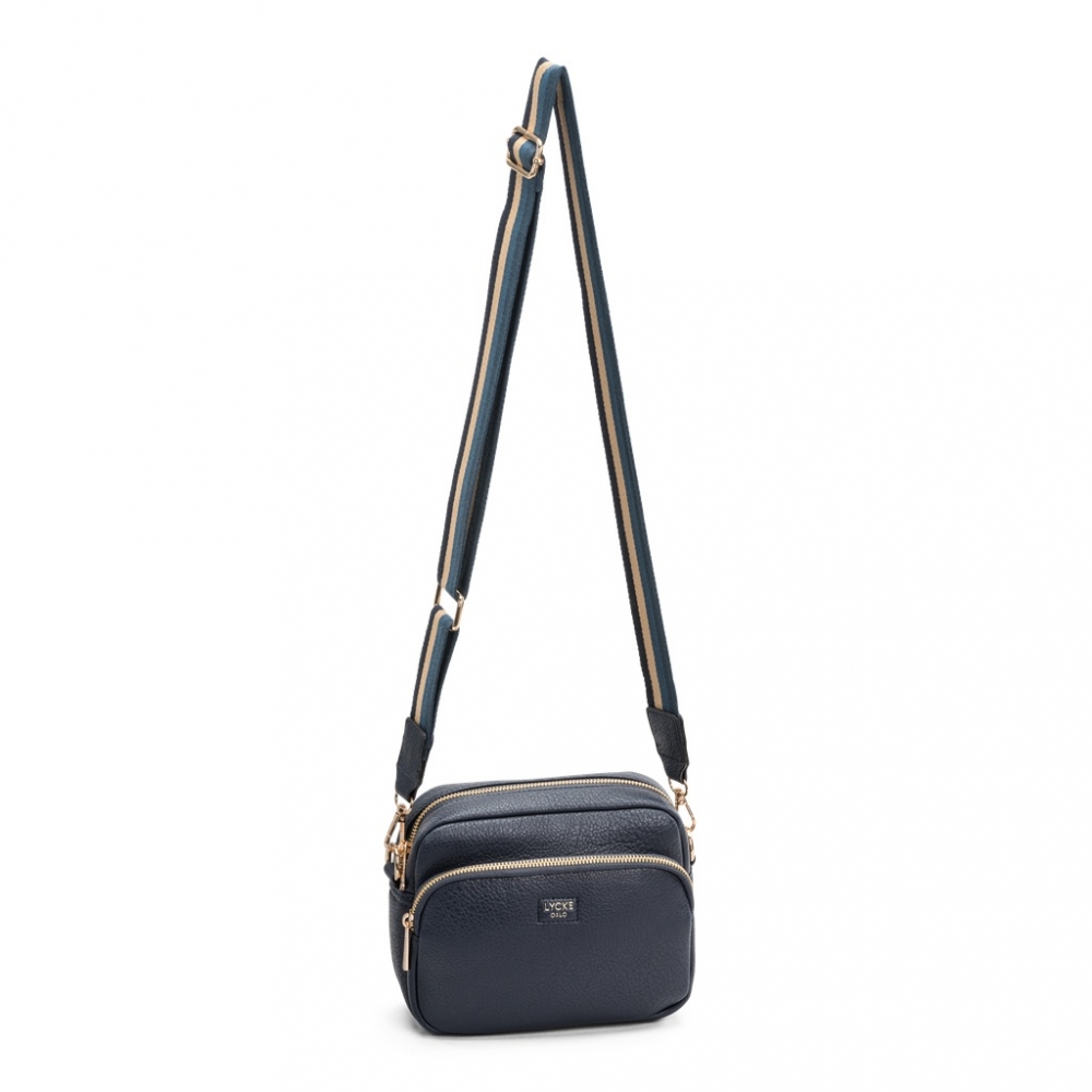 Lycke Crossover Veske Alma, Navy