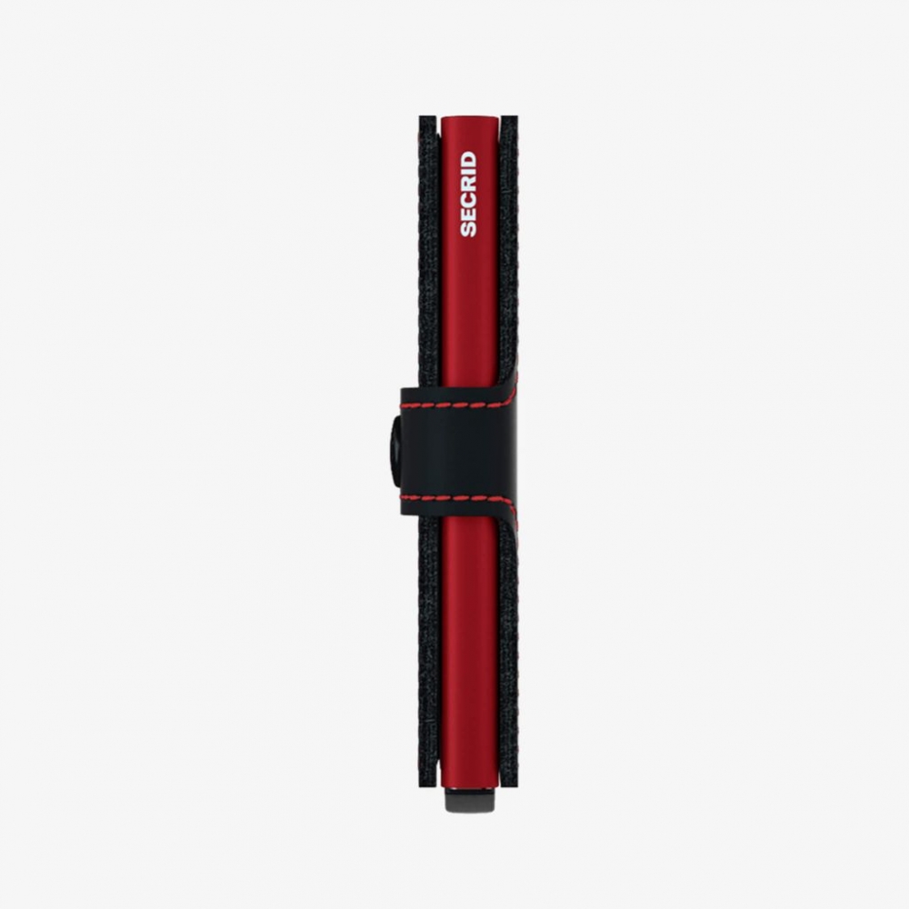 Secrid Miniwallet, Black Red