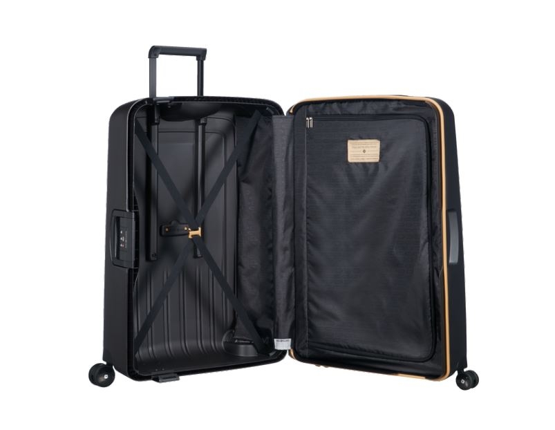 Samsonite S´Cure ECO Spinner 75 cm, Eco Black